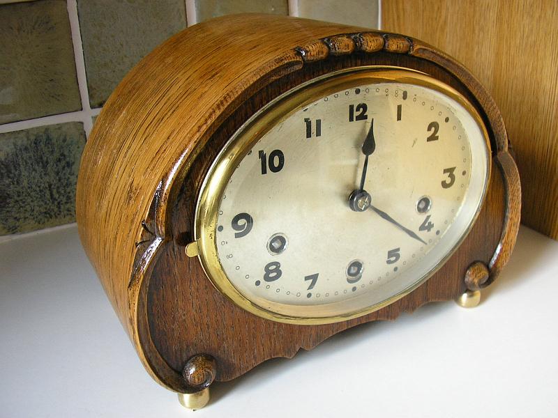 N.JPG - A much loved German timepiece. Restored to running order.