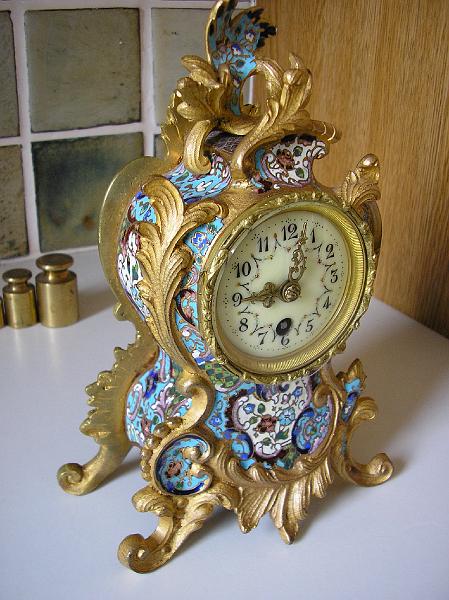 P8210001.JPG - A nice classic French clock - thorough clean & service.